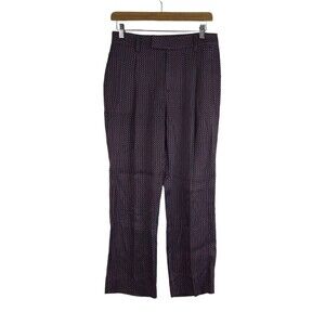 Equipment Femme Womens Bergen Cropped Trouser Pants Tawny Port Multicolor 4 NWT